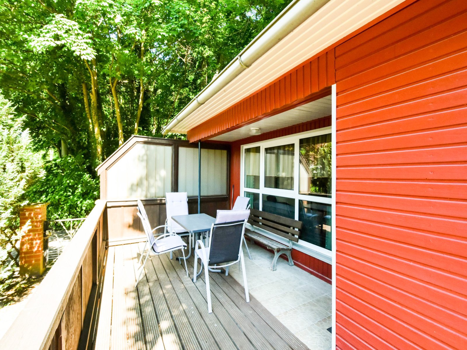 Bungalow B Terrasse