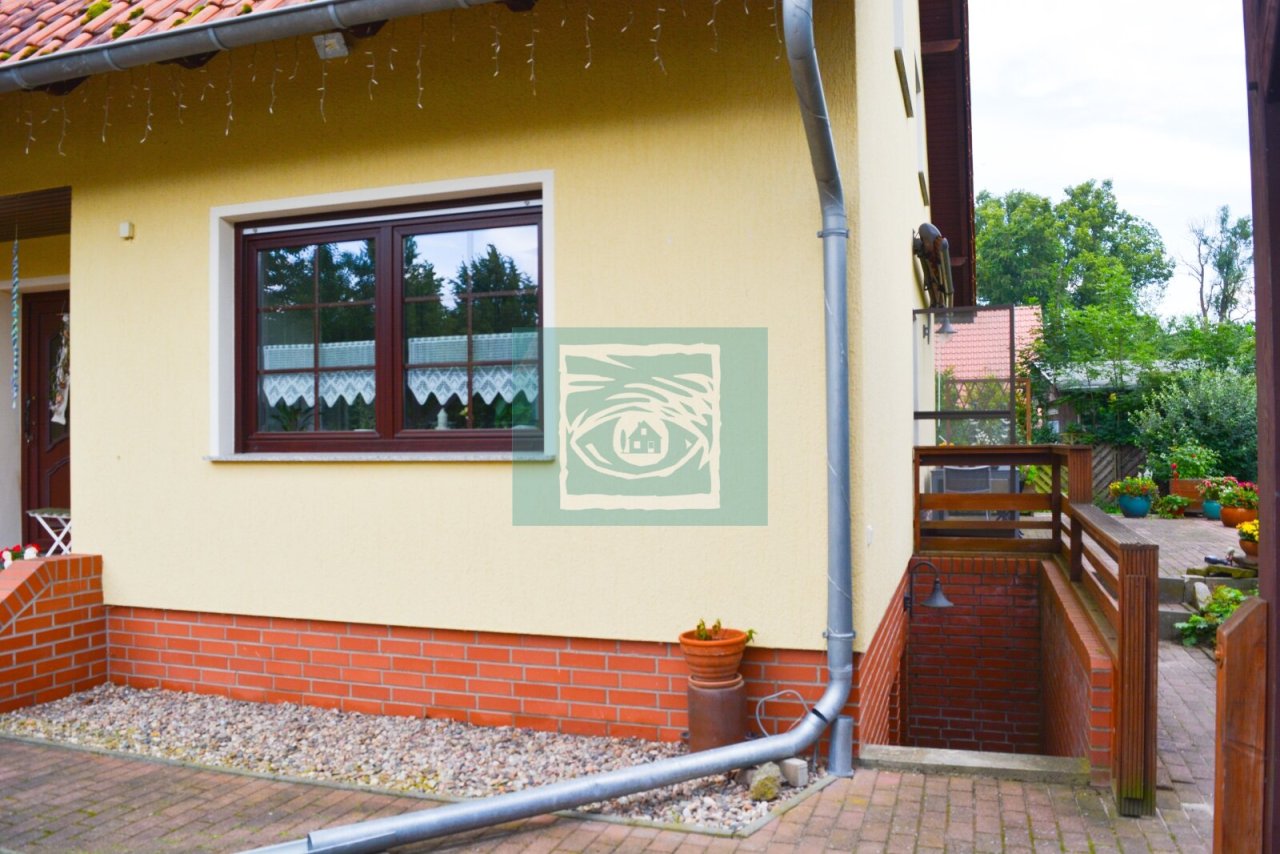 Außenzugang zum Souterrain