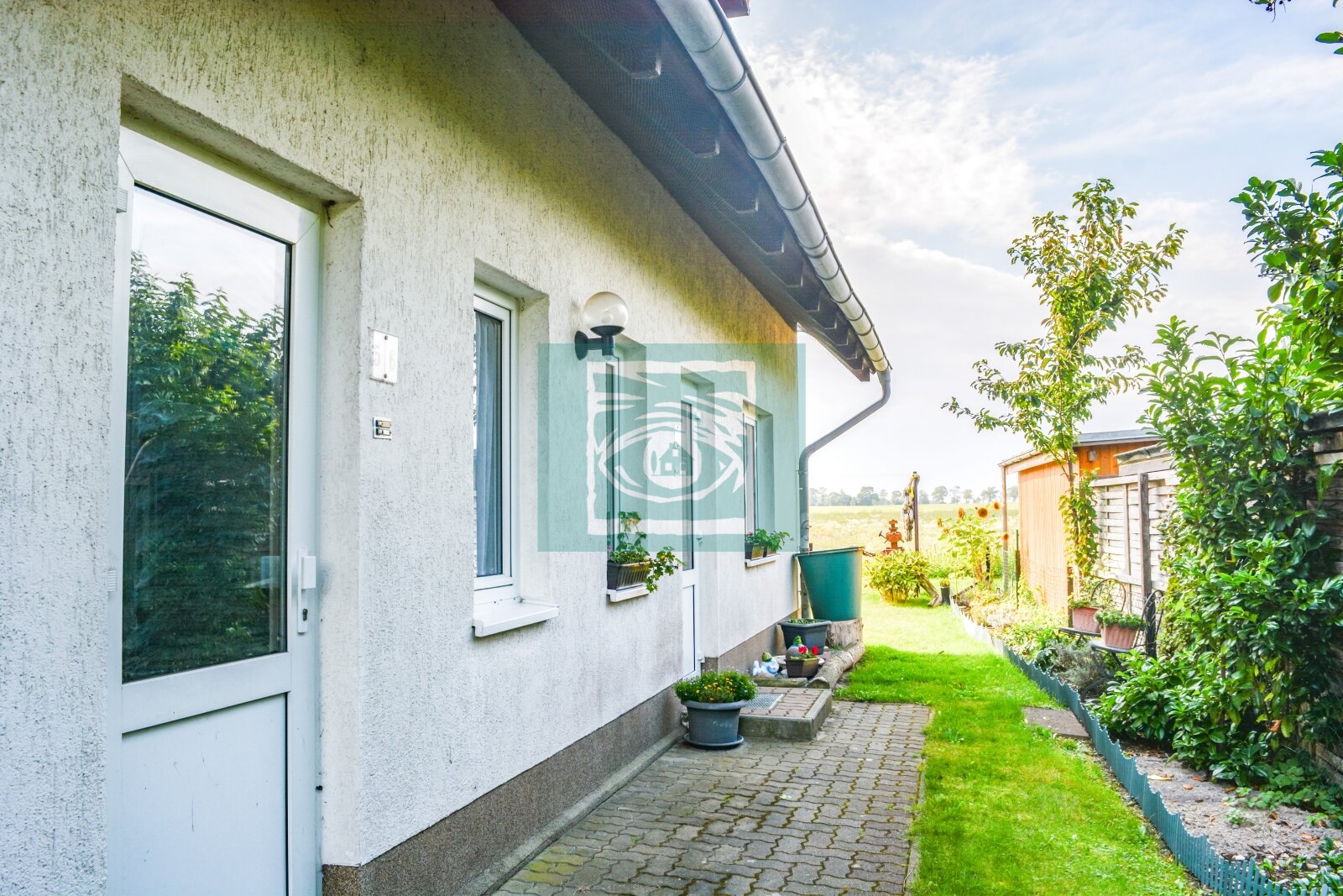 Ansicht vorderseitig Haus B