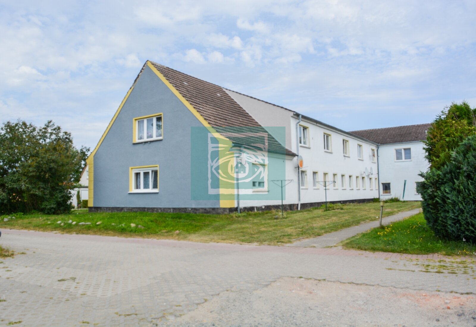 Ansicht hofseitig Bauteil B & C