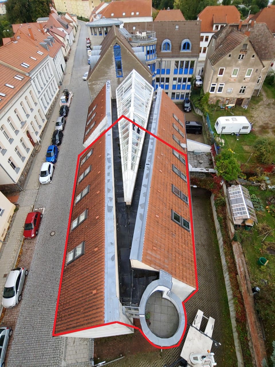 Ansicht von oben