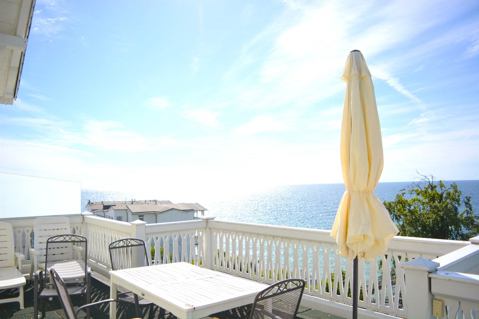 Dachterrasse mit Meerblick