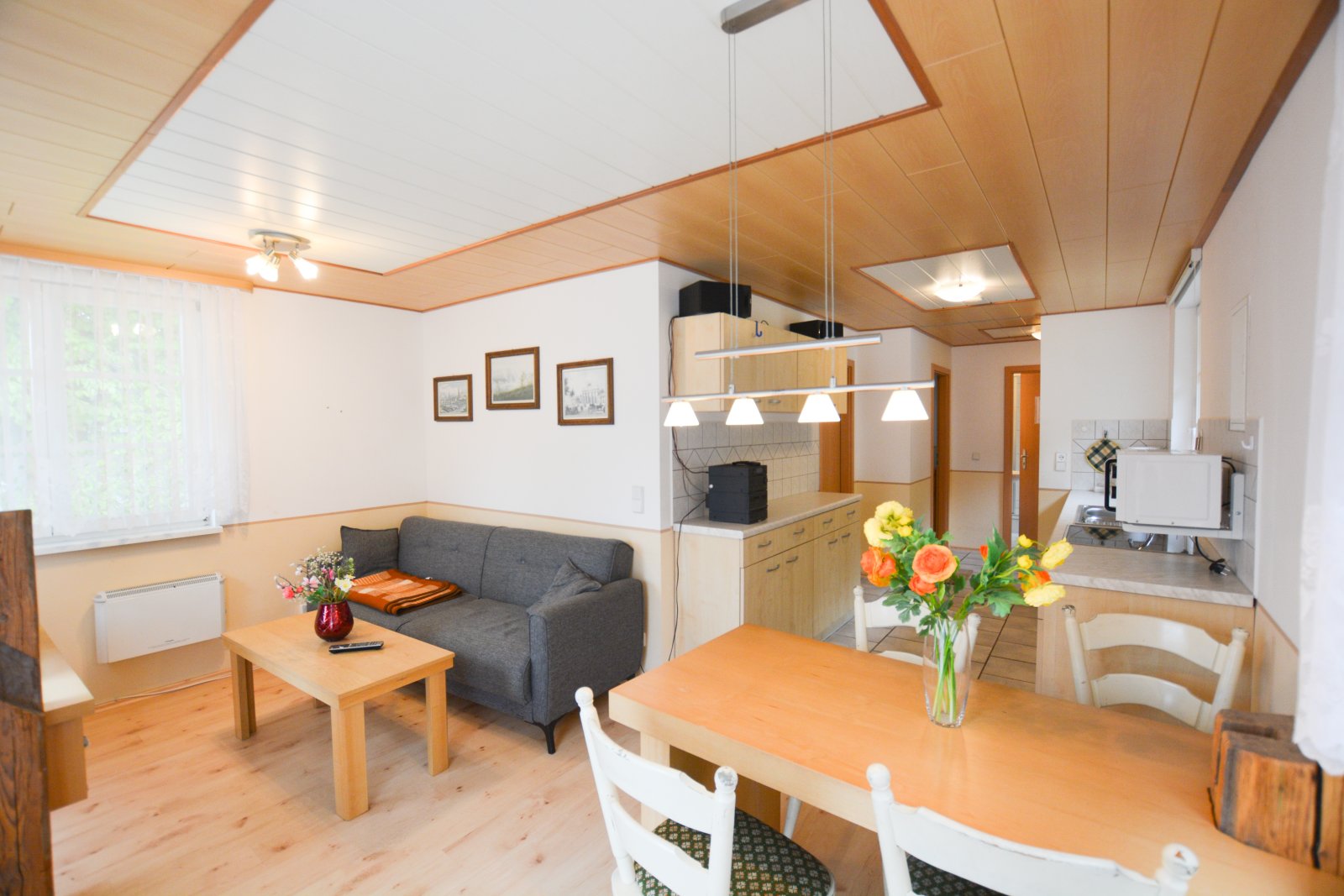 Bungalow D - Wohnbereich