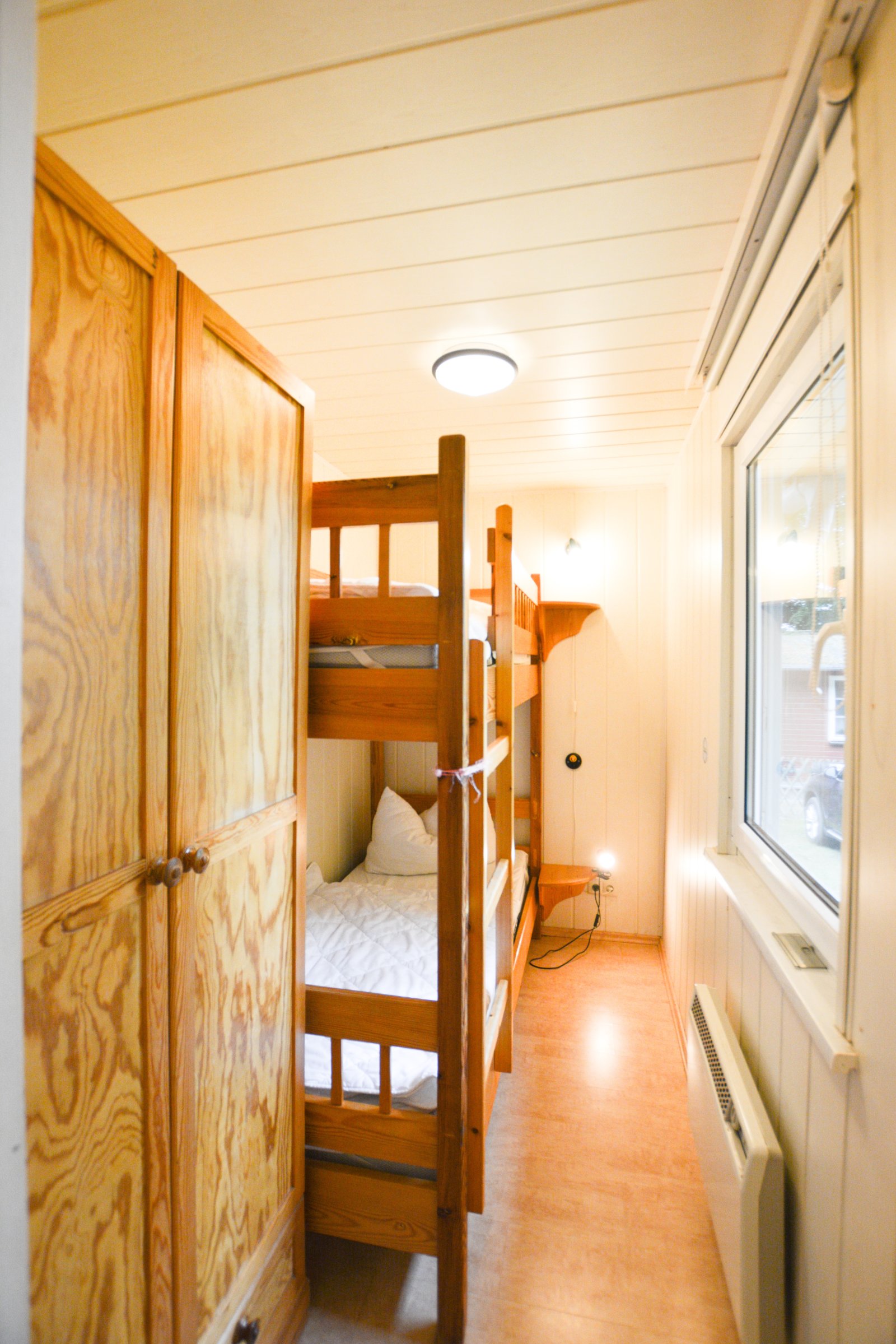 Bungalow A - kl. Schlafzimmer