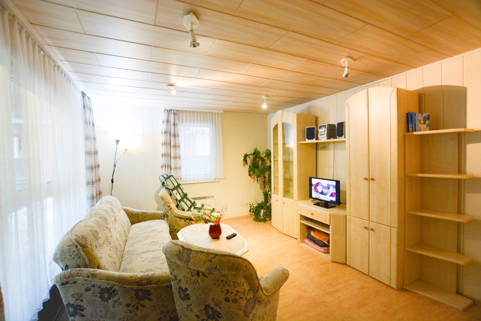 Bungalow A - Wohnbereich